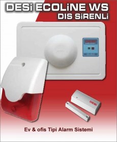 Desi Ecoline HS103 Dış sirenli Kablosuz Alarm